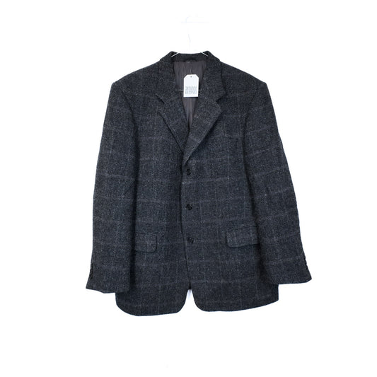 VIN-OUTW-35574 Vintage σακάκι μάλλινο Harris Tweed