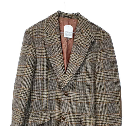 VIN-OUTW-35575 Vintage σακάκι μάλλινο Harris Tweed