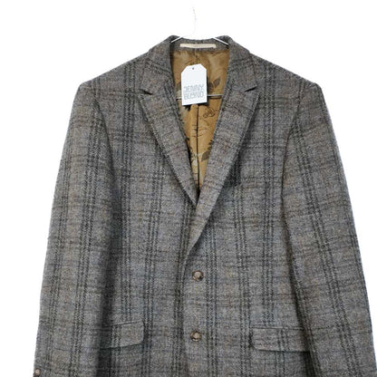 VIN-OUTW-35576 Vintage σακάκι μάλλινο Harris Tweed