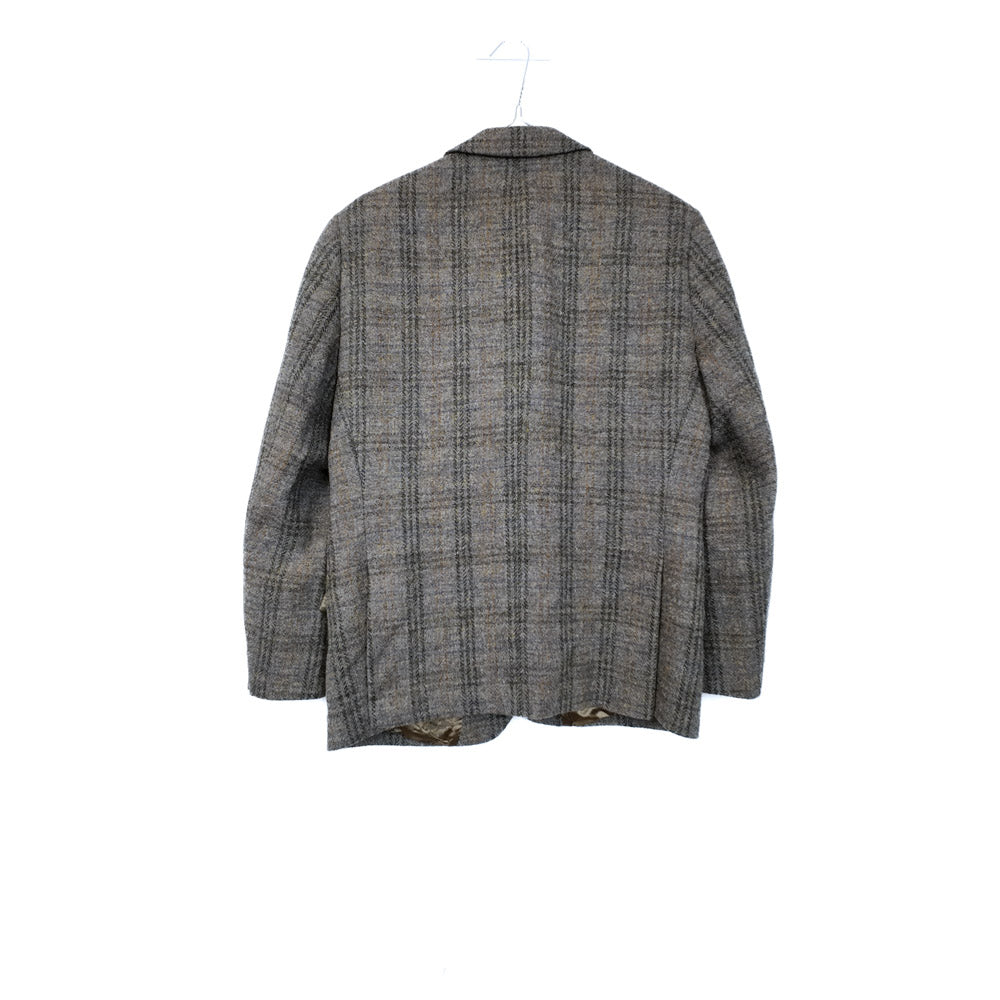 VIN-OUTW-35576 Vintage σακάκι μάλλινο Harris Tweed