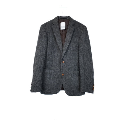 VIN-OUTW-35577 Vintage σακάκι μάλλινο Harris Tweed