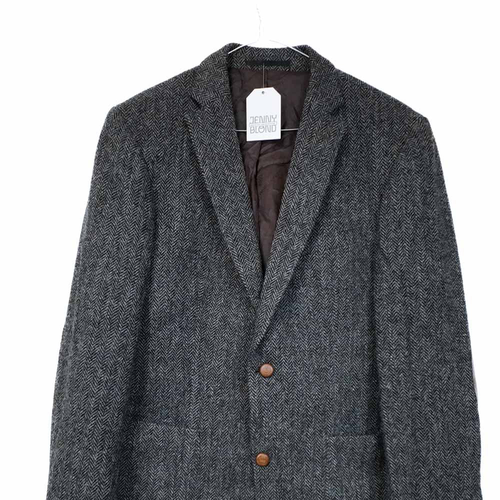 VIN-OUTW-35577 Vintage σακάκι μάλλινο Harris Tweed