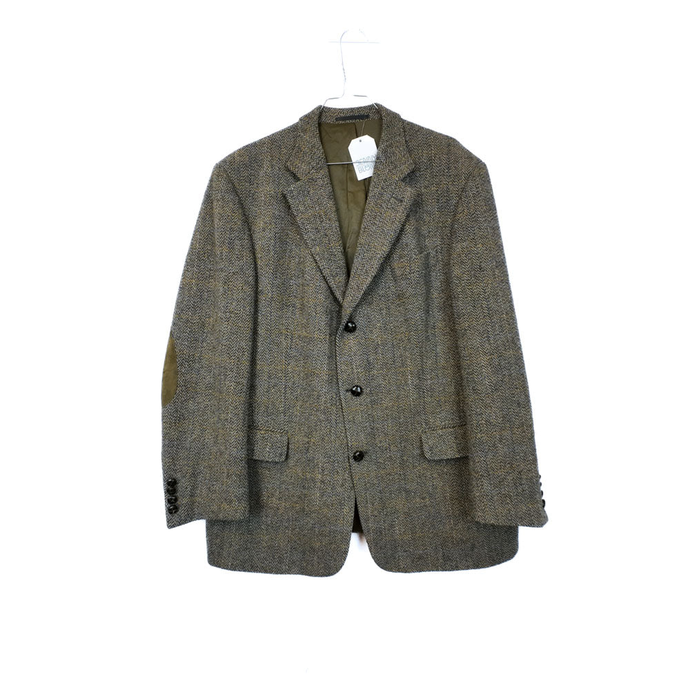 VIN-OUTW-35578 Vintage σακάκι μάλλινο Harris Tweed