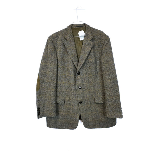 VIN-OUTW-35578 Vintage σακάκι μάλλινο Harris Tweed