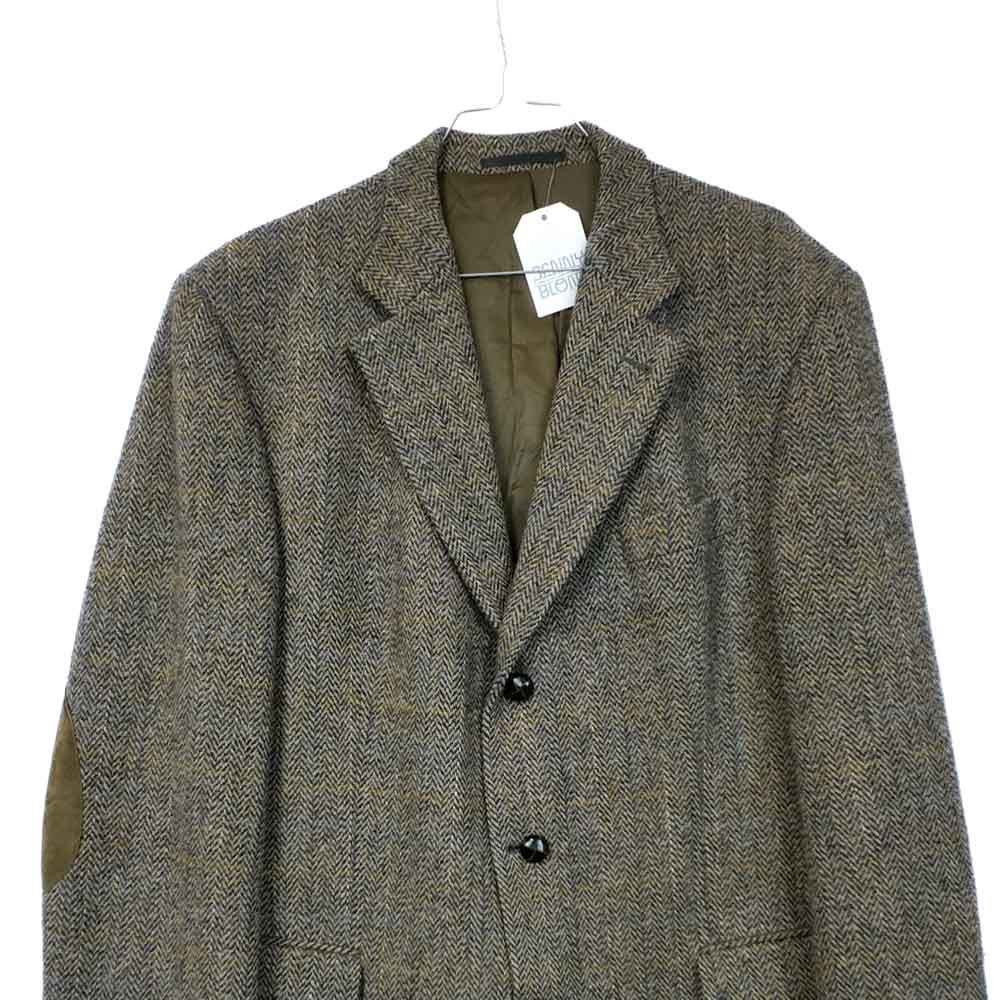 VIN-OUTW-35578 Vintage σακάκι μάλλινο Harris Tweed