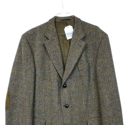 VIN-OUTW-35578 Vintage σακάκι μάλλινο Harris Tweed