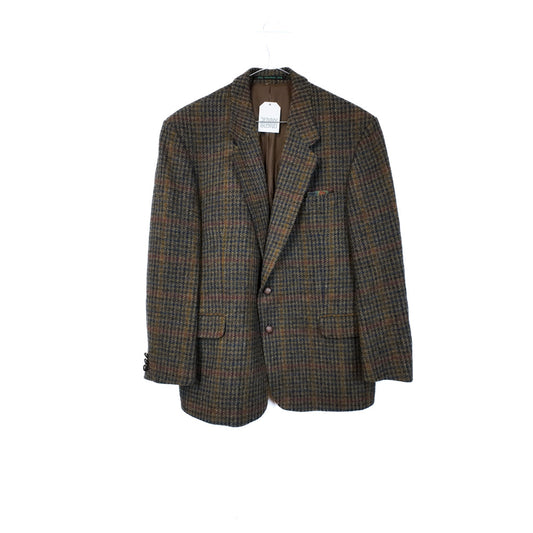 VIN-OUTW-35579 Vintage σακάκι μάλλινο Harris Tweed