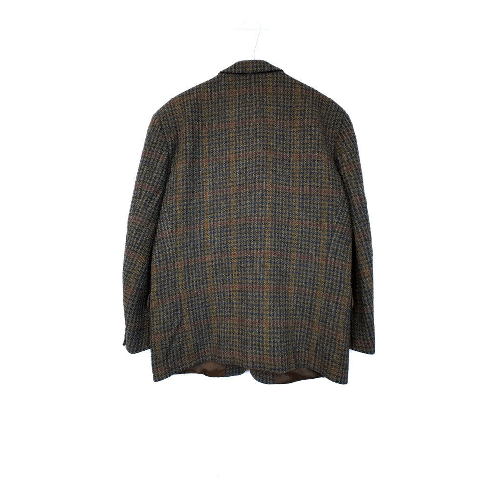 VIN-OUTW-35579 Vintage σακάκι μάλλινο Harris Tweed
