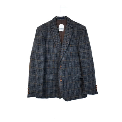 VIN-OUTW-35580 Vintage σακάκι μάλλινο Harris Tweed