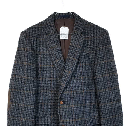 VIN-OUTW-35580 Vintage σακάκι μάλλινο Harris Tweed