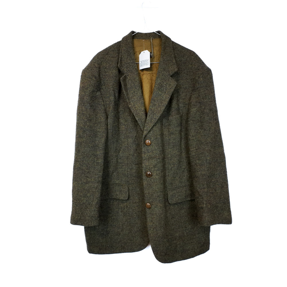 VIN-OUTW-35581 Vintage σακάκι μάλλινο Harris Tweed