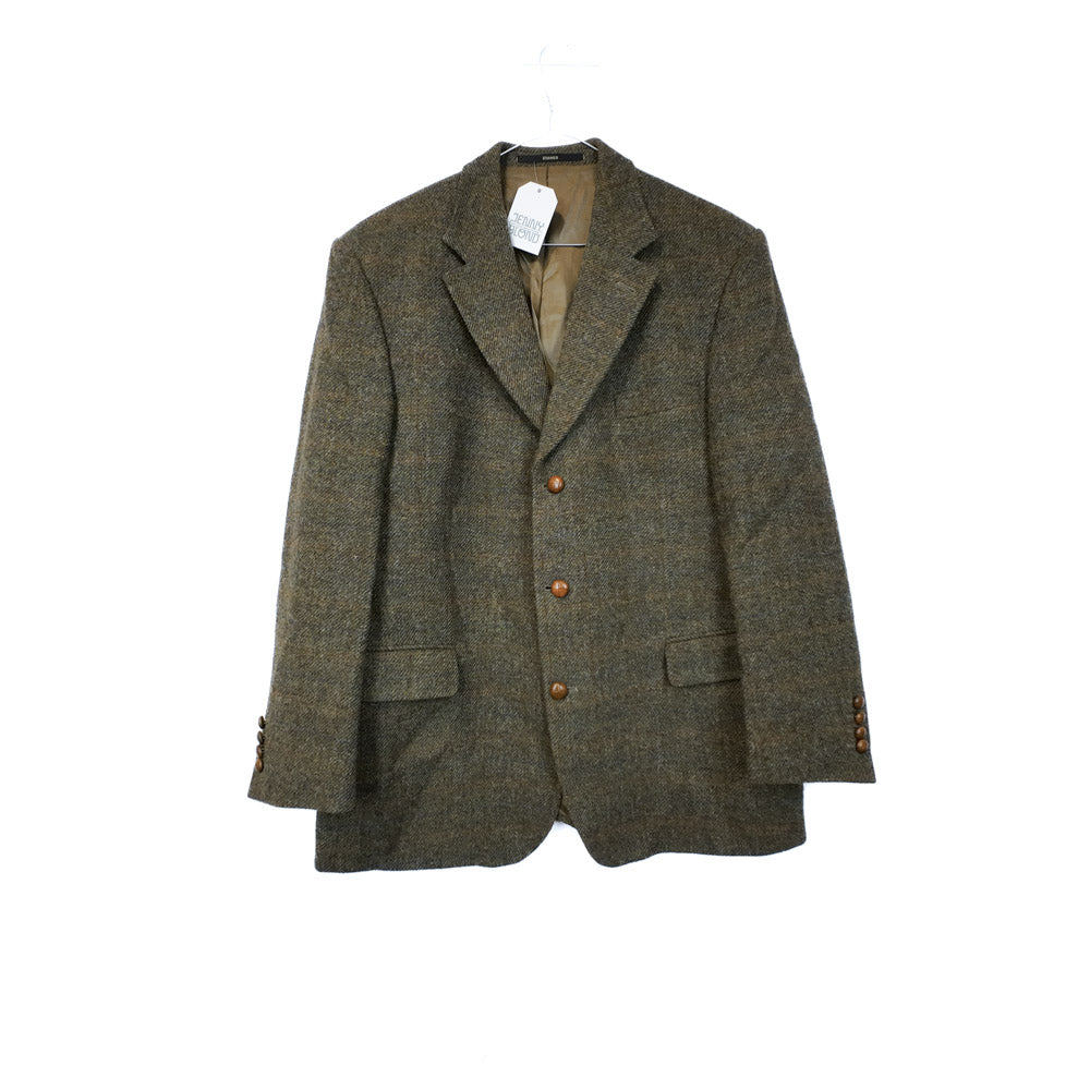 VIN-OUTW-35582 Vintage σακάκι μάλλινο Harris Tweed
