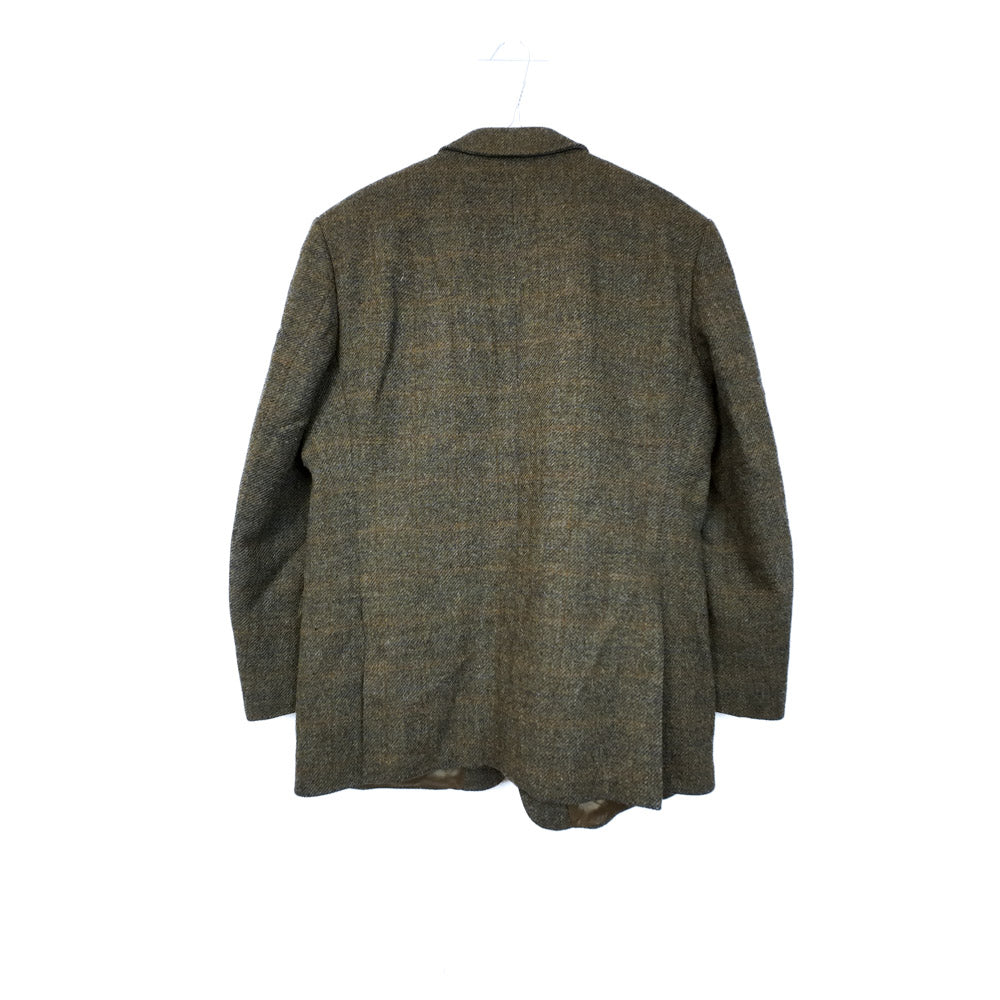 VIN-OUTW-35582 Vintage σακάκι μάλλινο Harris Tweed