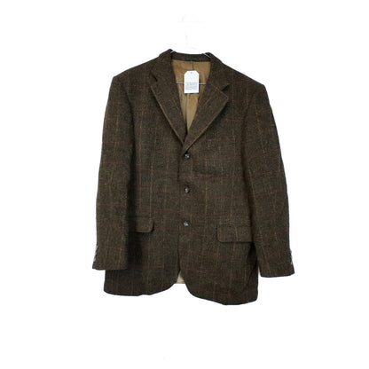 VIN-OUTW-35583 Vintage σακάκι μάλλινο Harris Tweed
