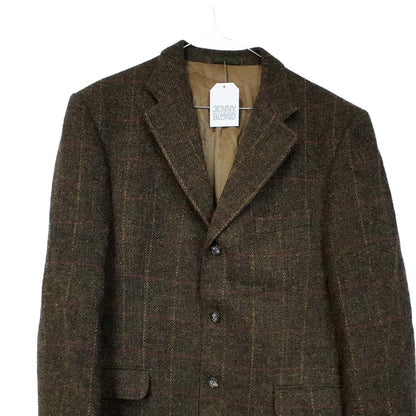 VIN-OUTW-35583 Vintage σακάκι μάλλινο Harris Tweed