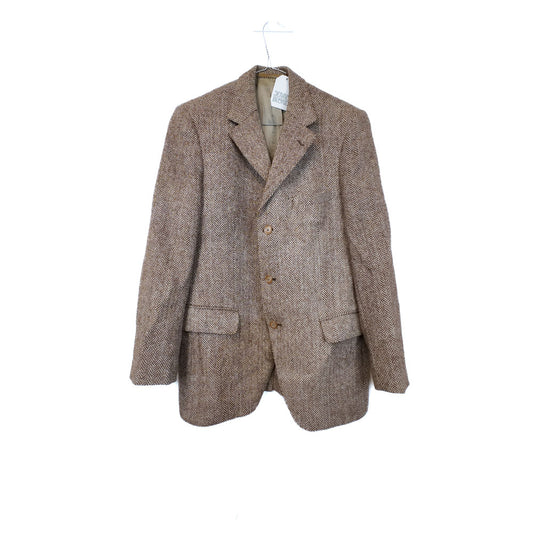 VIN-OUTW-35584 Vintage σακάκι μάλλινο Harris Tweed