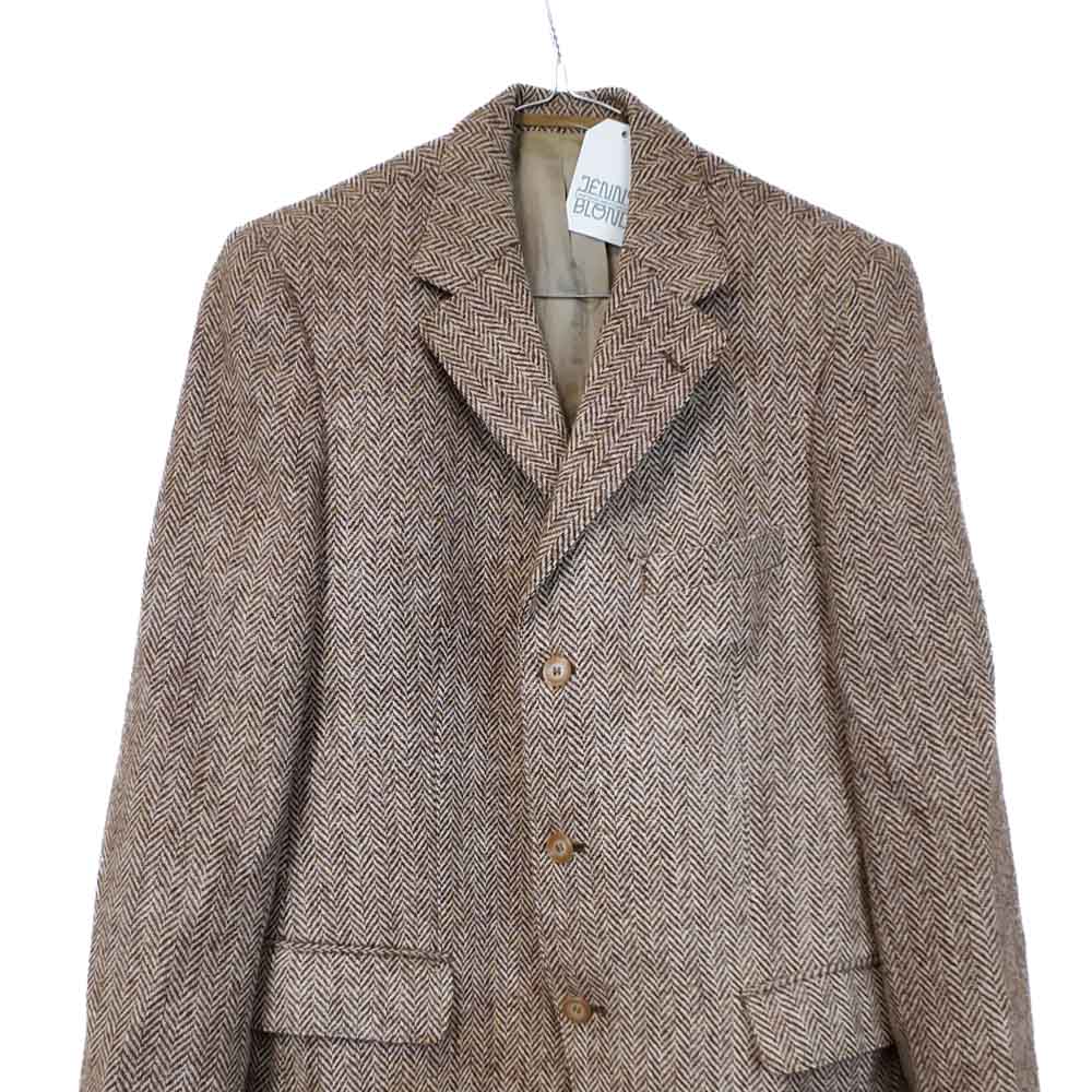 VIN-OUTW-35584 Vintage σακάκι μάλλινο Harris Tweed