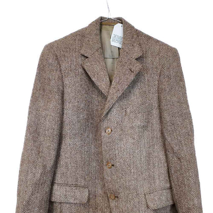 VIN-OUTW-35584 Vintage σακάκι μάλλινο Harris Tweed