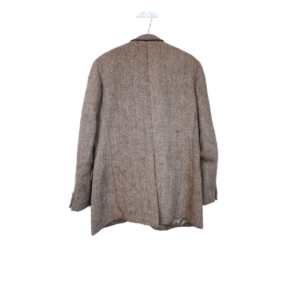 VIN-OUTW-35584 Vintage σακάκι μάλλινο Harris Tweed