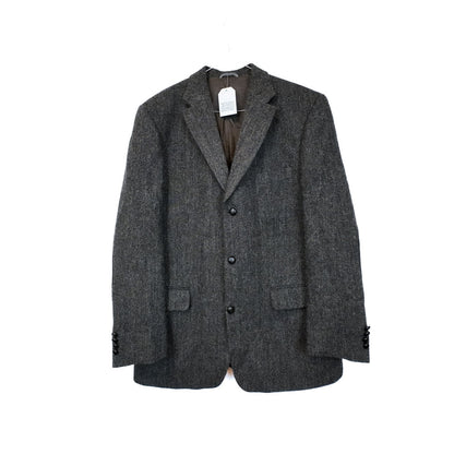 VIN-OUTW-35585 Vintage σακάκι μάλλινο Harris Tweed