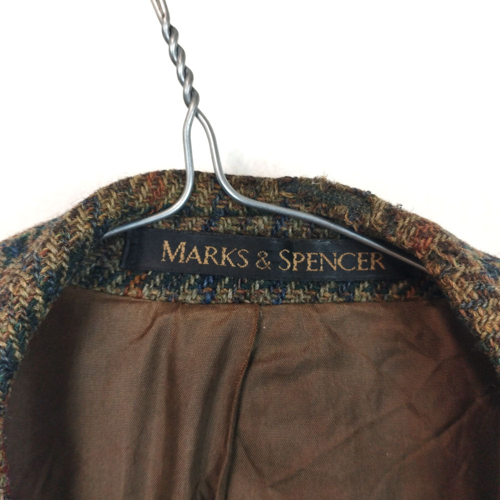 VIN-OUTW-33527 Vintage σακάκι μάλλινο Harris Tweed