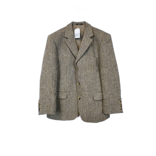VIN-OUTW-35586 Vintage σακάκι μάλλινο Harris Tweed