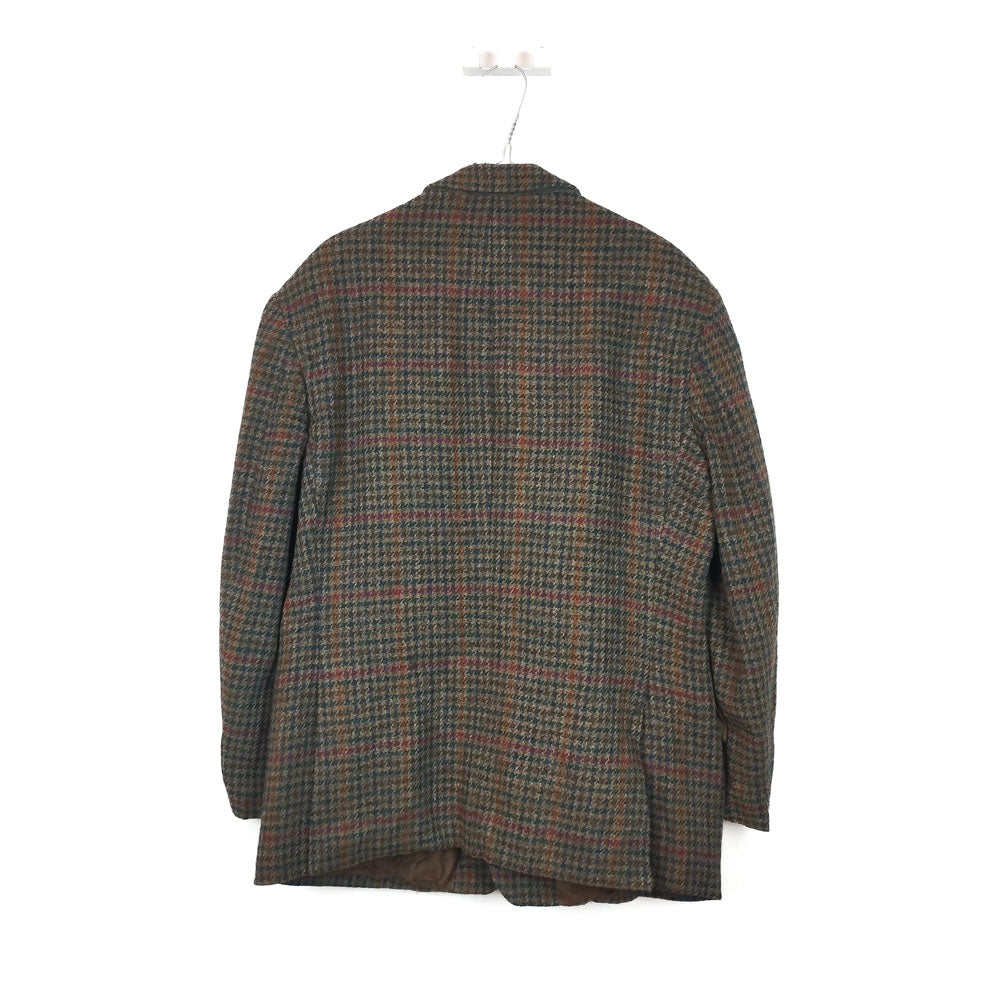 VIN-OUTW-33527 Vintage σακάκι μάλλινο Harris Tweed
