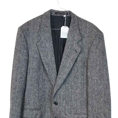 VIN-OUTW-33803 Vintage σακάκι μάλλινο Harris Tweed