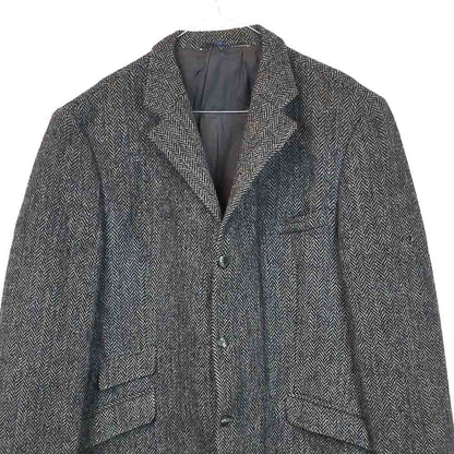 VIN-OUTW-33528 Vintage σακάκι μάλλινο Harris Tweed