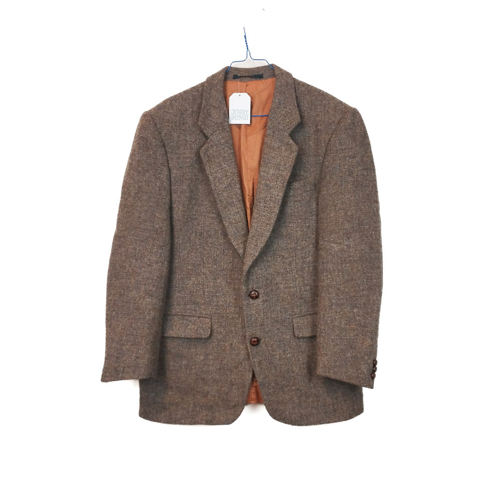 VIN-OUTW-33306 Vintage σακάκι μάλλινο Harris Tweed size:50