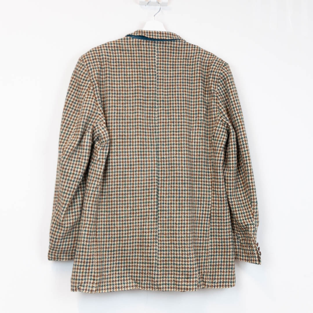 VIN-OUTW-23029 Vintage αυθεντικό σκωτσέζικο Harris tweed σακάκι