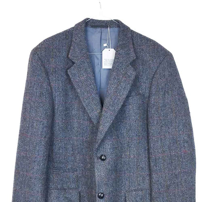 VIN-OUTW-33804 Vintage σακάκι μάλλινο Harris Tweed