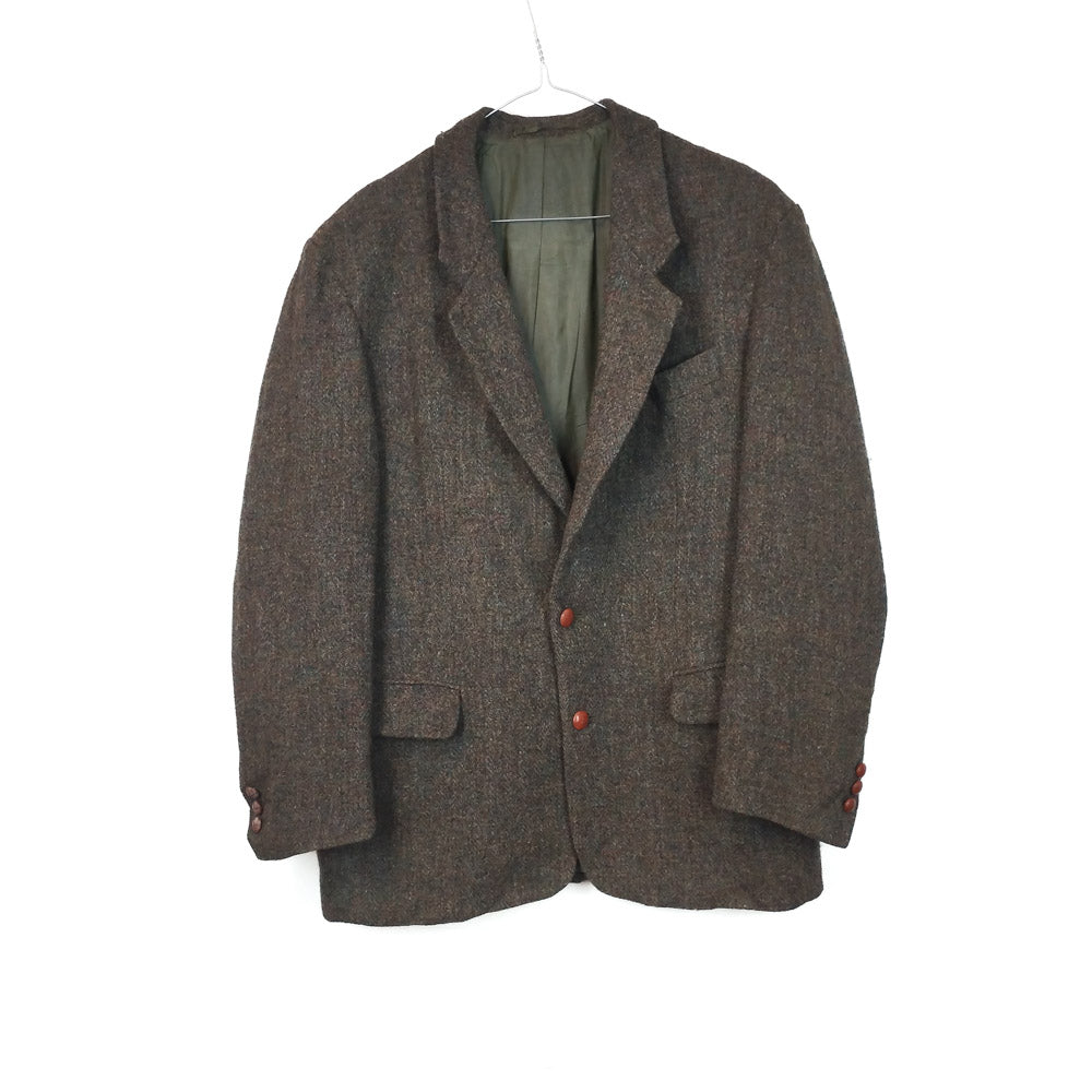 VIN-OUTW-33529 Vintage σακάκι μάλλινο Harris Tweed