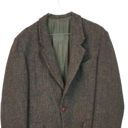 VIN-OUTW-33529 Vintage σακάκι μάλλινο Harris Tweed