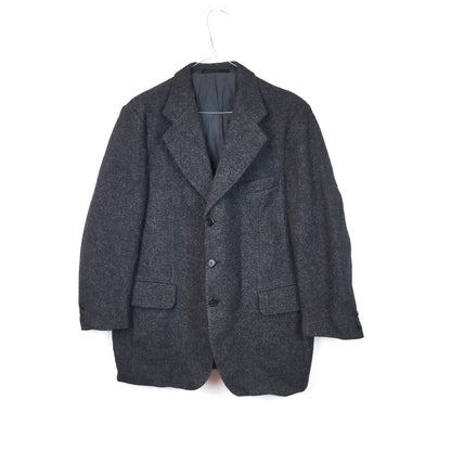 VIN-OUTW-33509 Vintage σακάκι μάλλινο Harris Tweed
