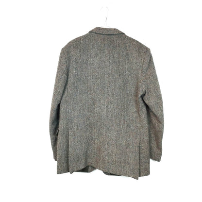 VIN-OUTW-33805 Vintage σακάκι μάλλινο Harris Tweed