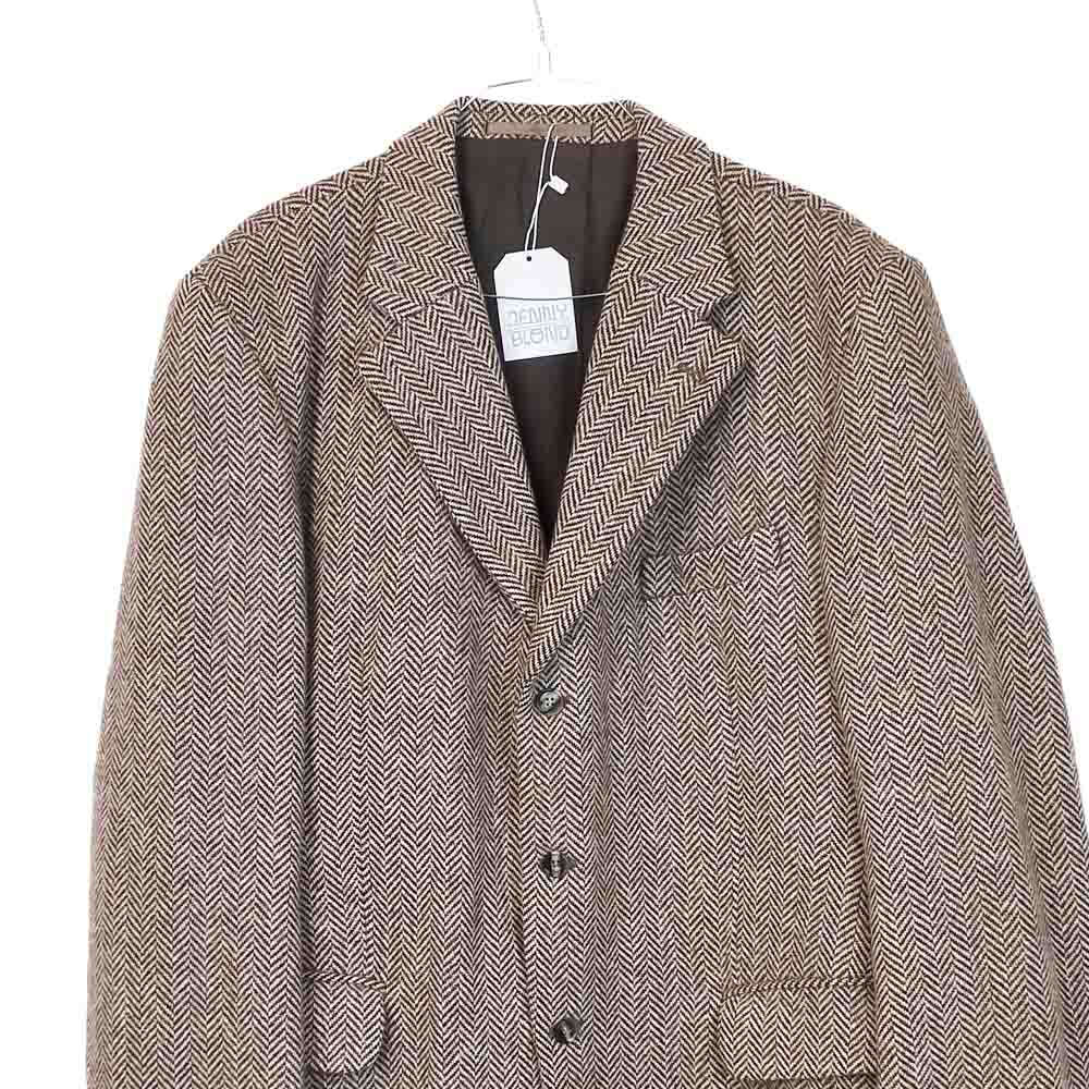 VIN-OUTW-33806 Vintage σακάκι μάλλινο Harris Tweed