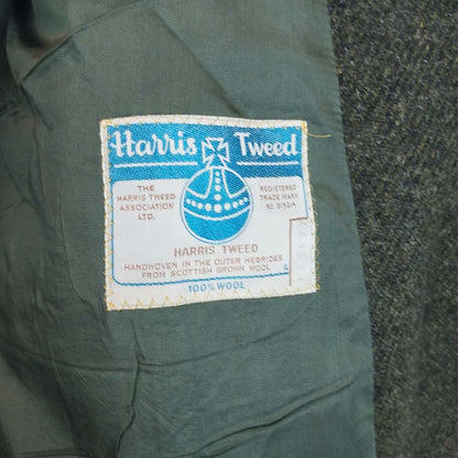 VIN-OUTW-33530 Vintage σακάκι μάλλινο Harris Tweed