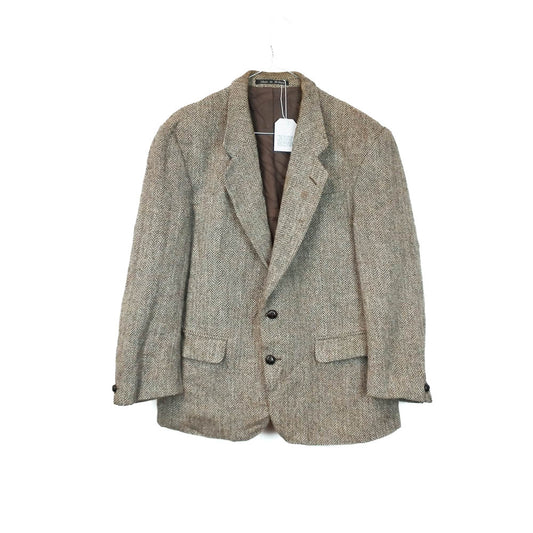 VIN-OUTW-33807 Vintage σακάκι μάλλινο Harris Tweed