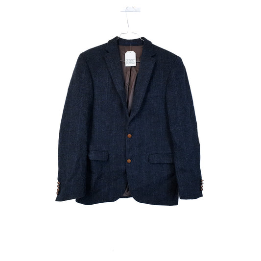 VIN-OUTW-35558 Vintage σακάκι μάλλινο Harris Tweed