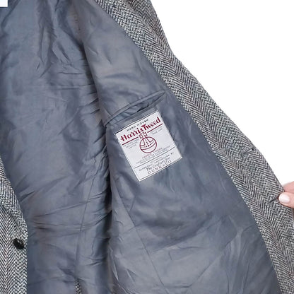 VIN-OUTW-33741 Vintage σακάκι μάλλινο Harris Tweed