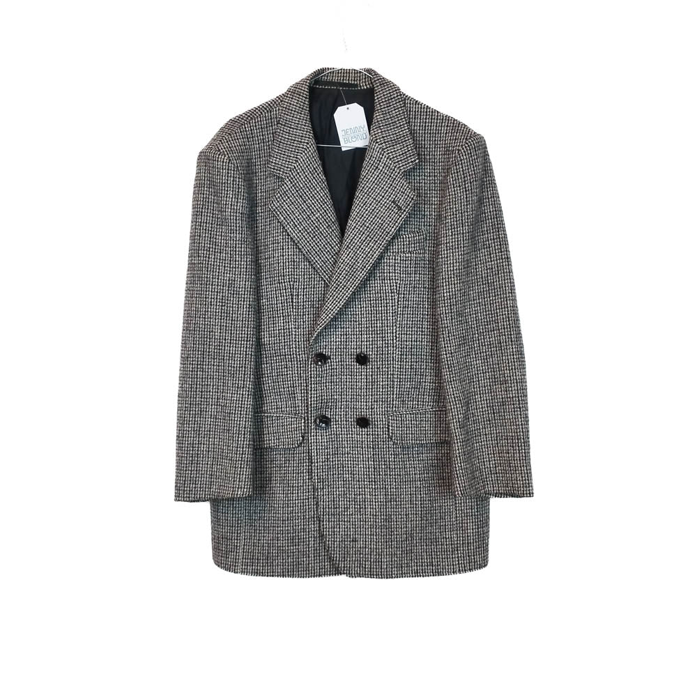 VIN-OUTW-33905 Vintage σακάκι μάλλινο Harris Tweed