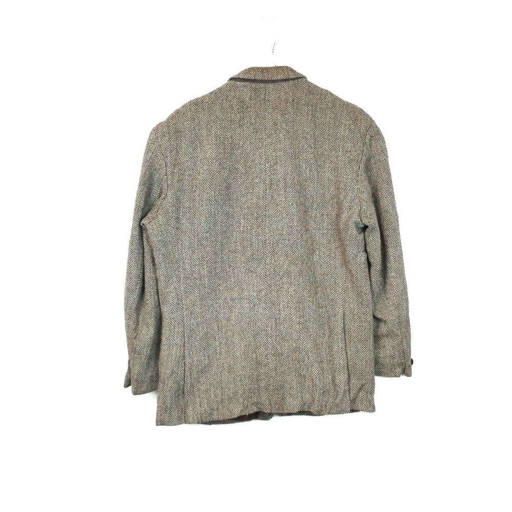 VIN-OUTW-33807 Vintage σακάκι μάλλινο Harris Tweed