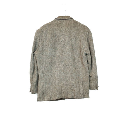 VIN-OUTW-33807 Vintage σακάκι μάλλινο Harris Tweed