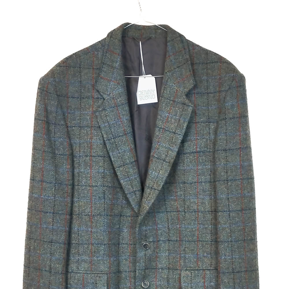 VIN-OUTW-33808 Vintage σακάκι μάλλινο Harris Tweed