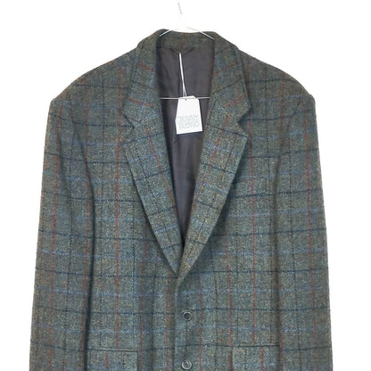 VIN-OUTW-33808 Vintage σακάκι μάλλινο Harris Tweed