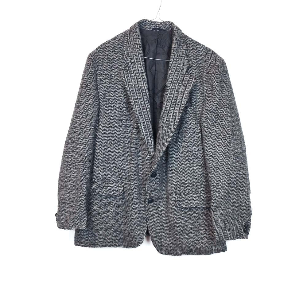 VIN-OUTW-33532 Vintage σακάκι μάλλινο Harris Tweed