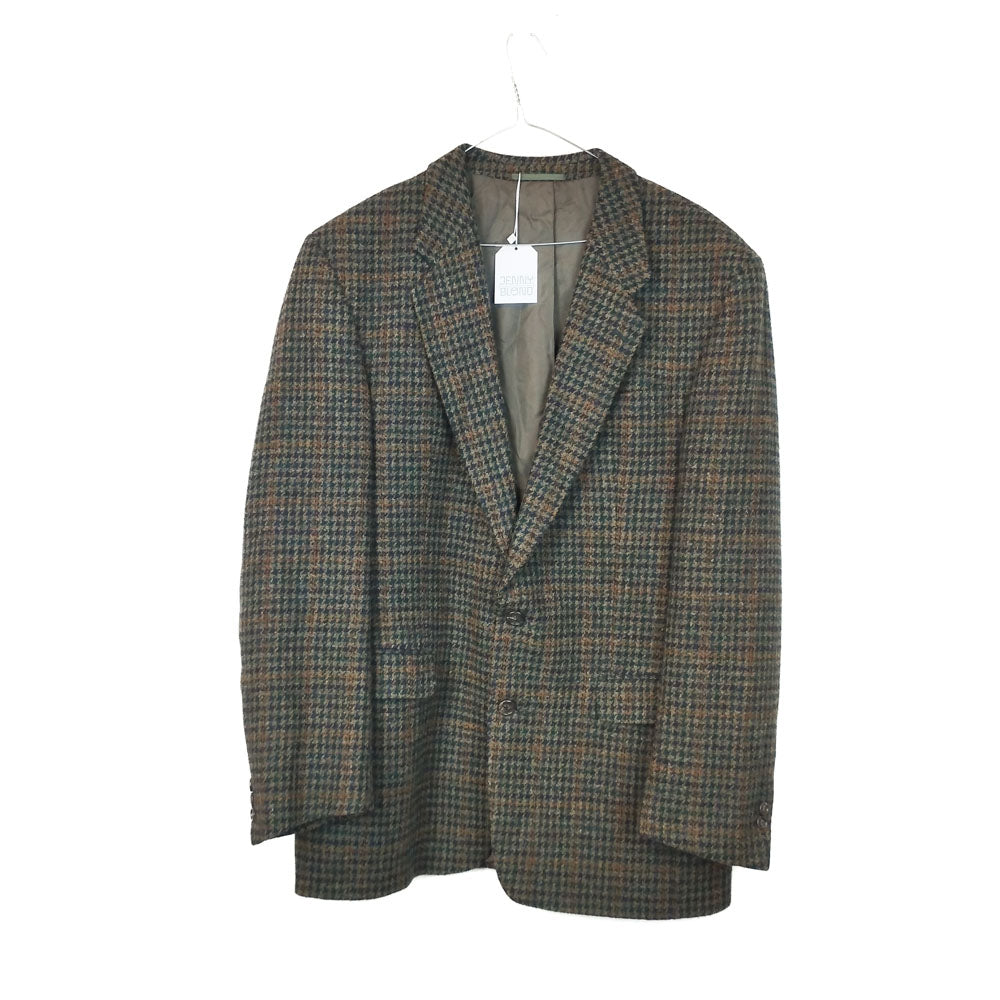 VIN-OUTW-33809 Vintage σακάκι μάλλινο Harris Tweed