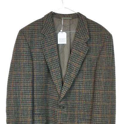 VIN-OUTW-33809 Vintage σακάκι μάλλινο Harris Tweed