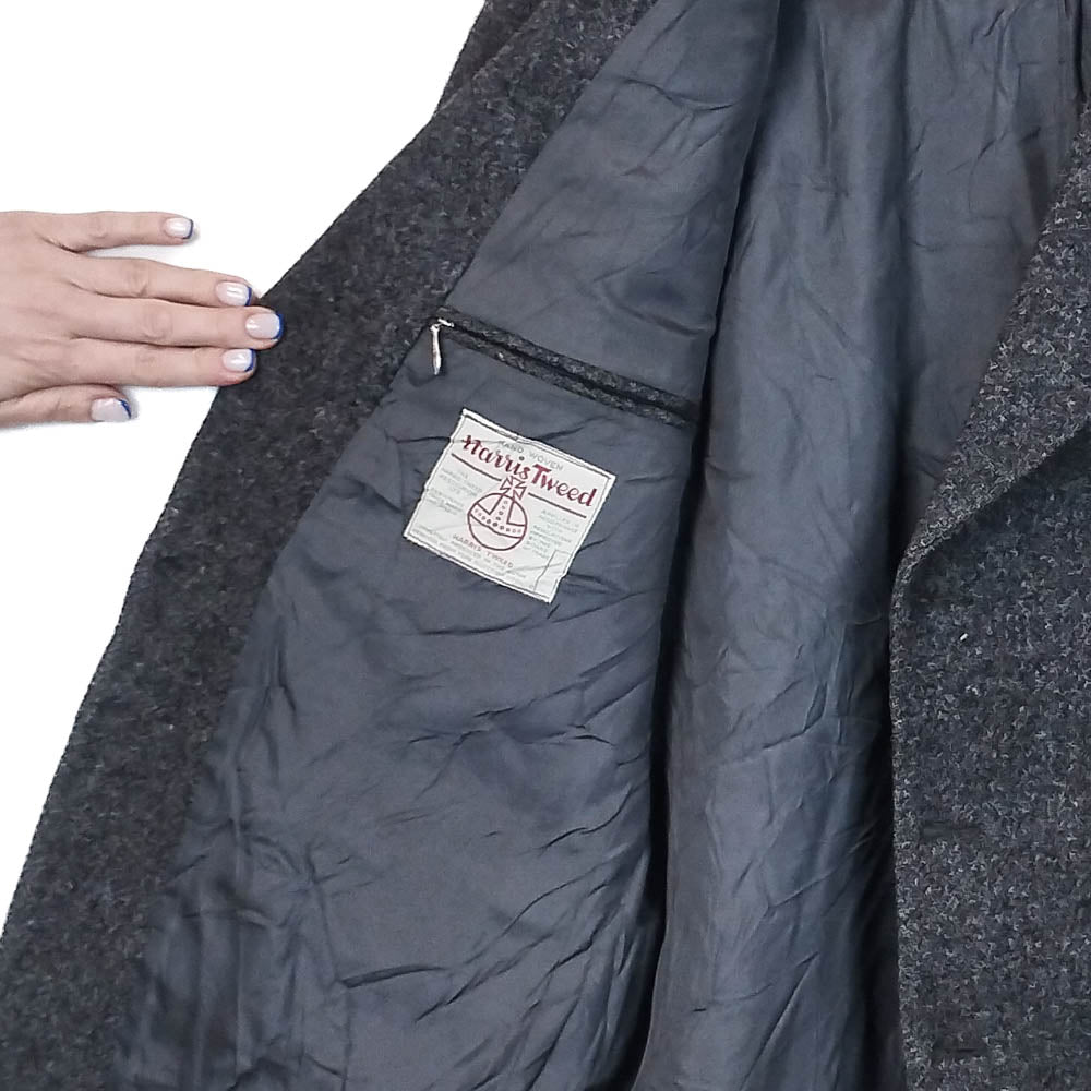 VIN-OUTW-33509 Vintage σακάκι μάλλινο Harris Tweed